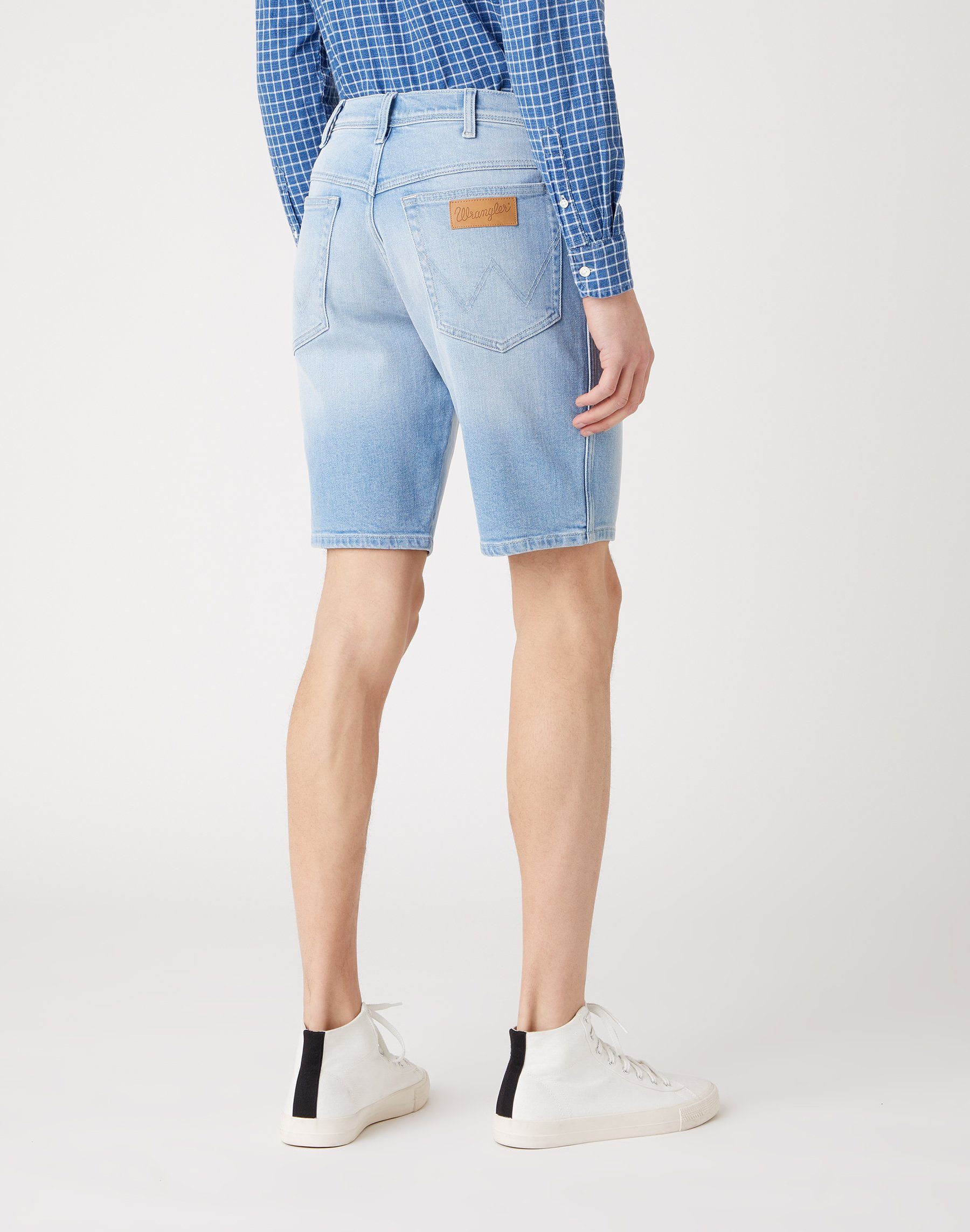 Wrangler 5-Pocket-Jeans WRANGLER TEXAS SHORTS clear blue W11CZH280