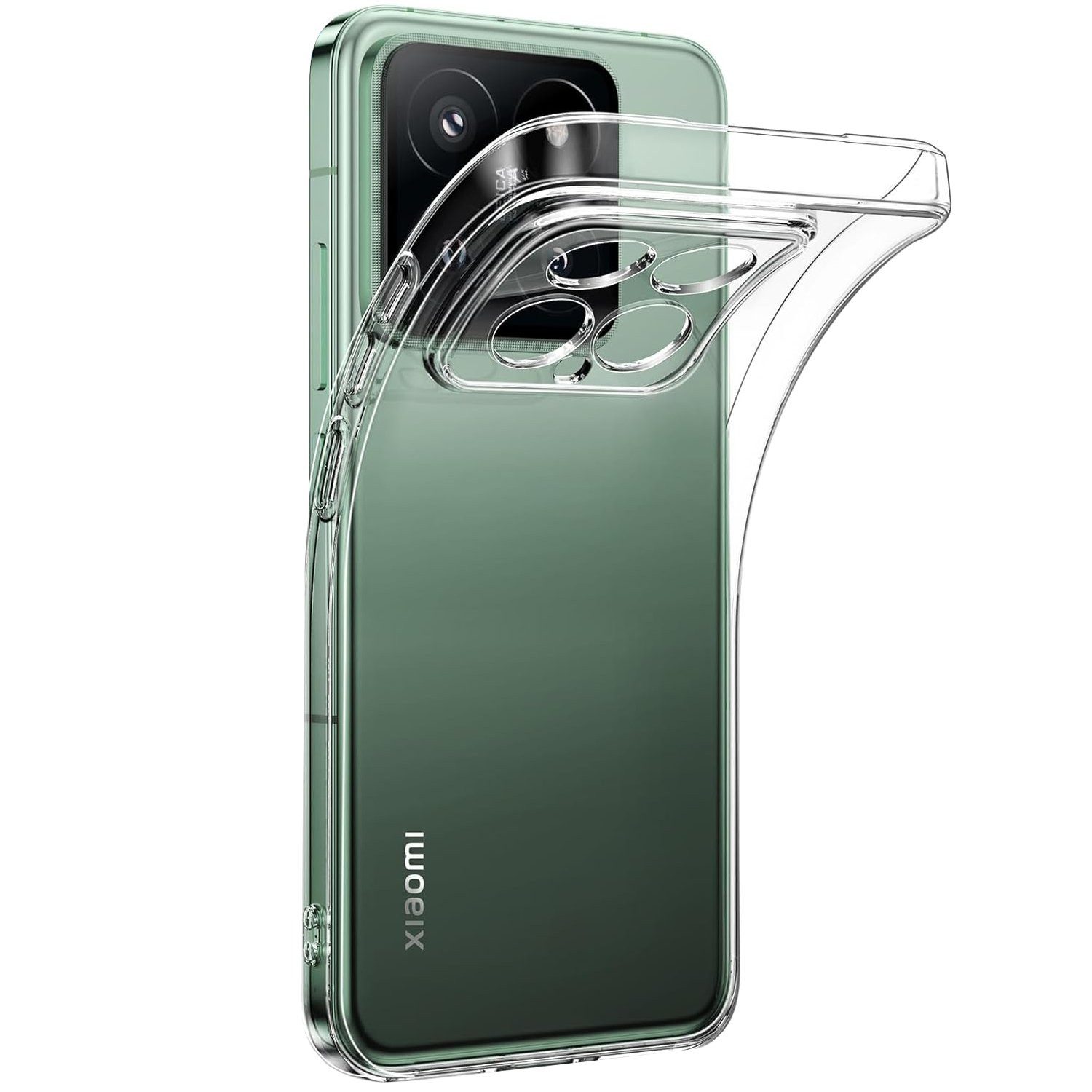 Widmann-Shop Handyhülle Hülle Xiaomi 13 / 13 Pro Hülle transparent Case, Xiaomi 13 / 13 Pro Hülle kratzfest transparent