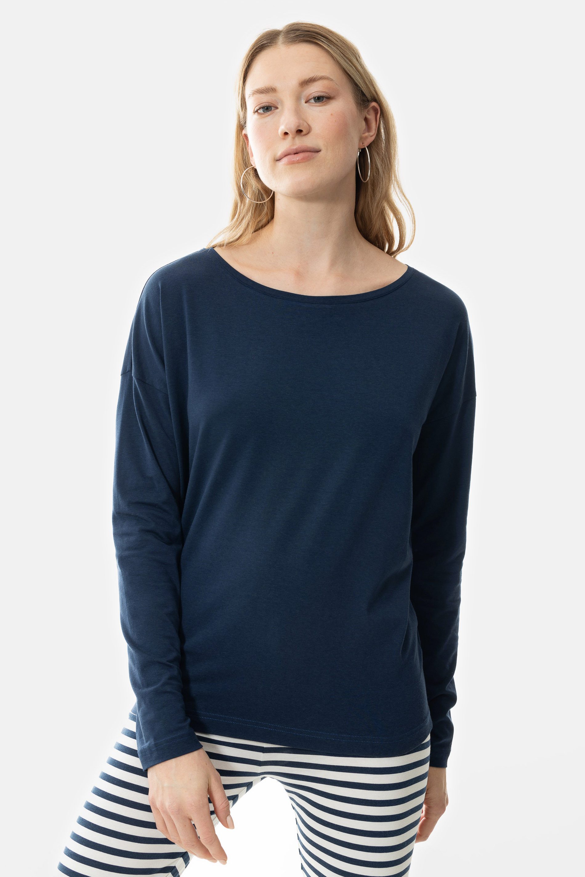Mey T-Shirt Mey Damen Shirt Serie Tessie Uni (1-tlg)