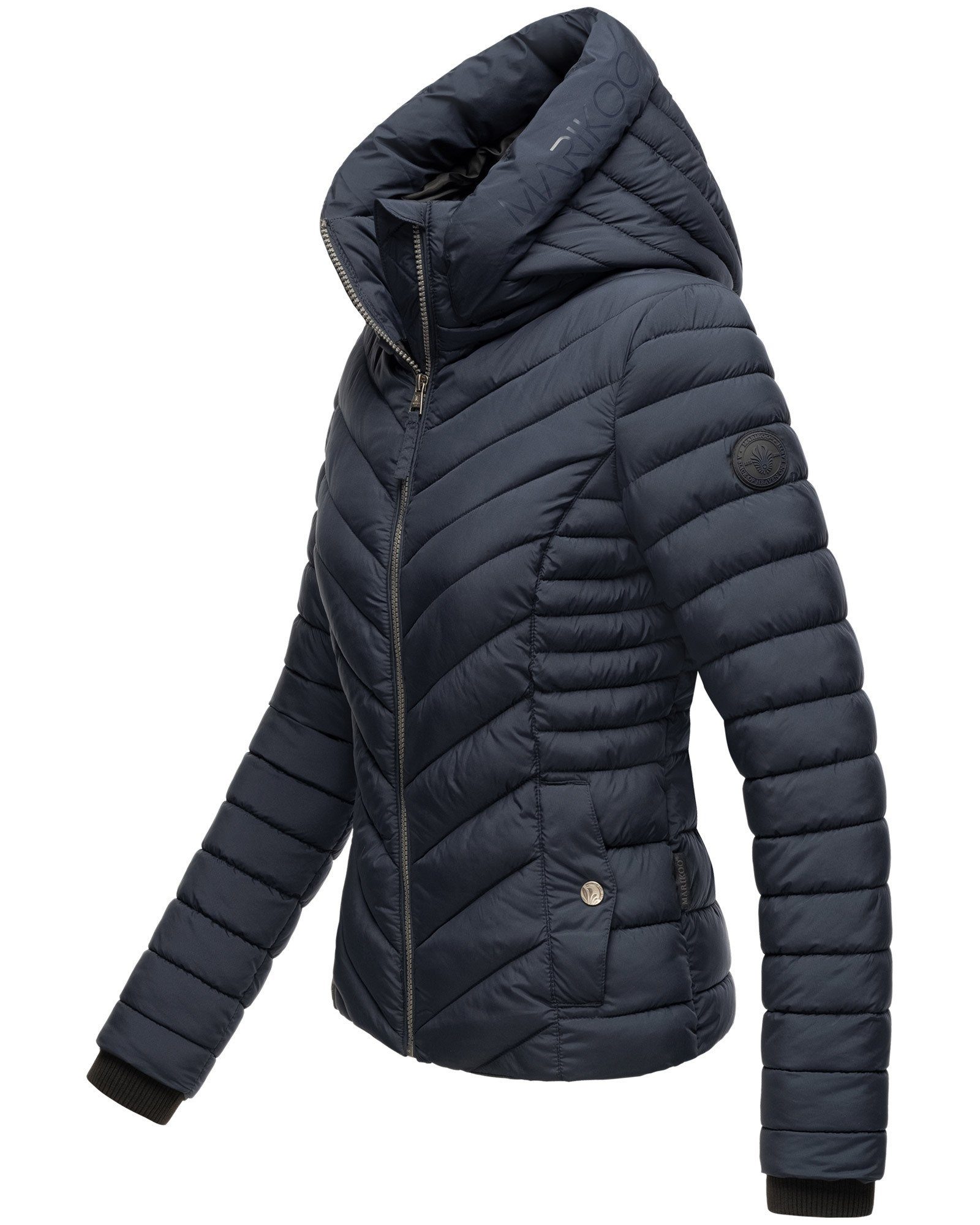 Marikoo Steppjacke Kagomee mit großer Kapuze