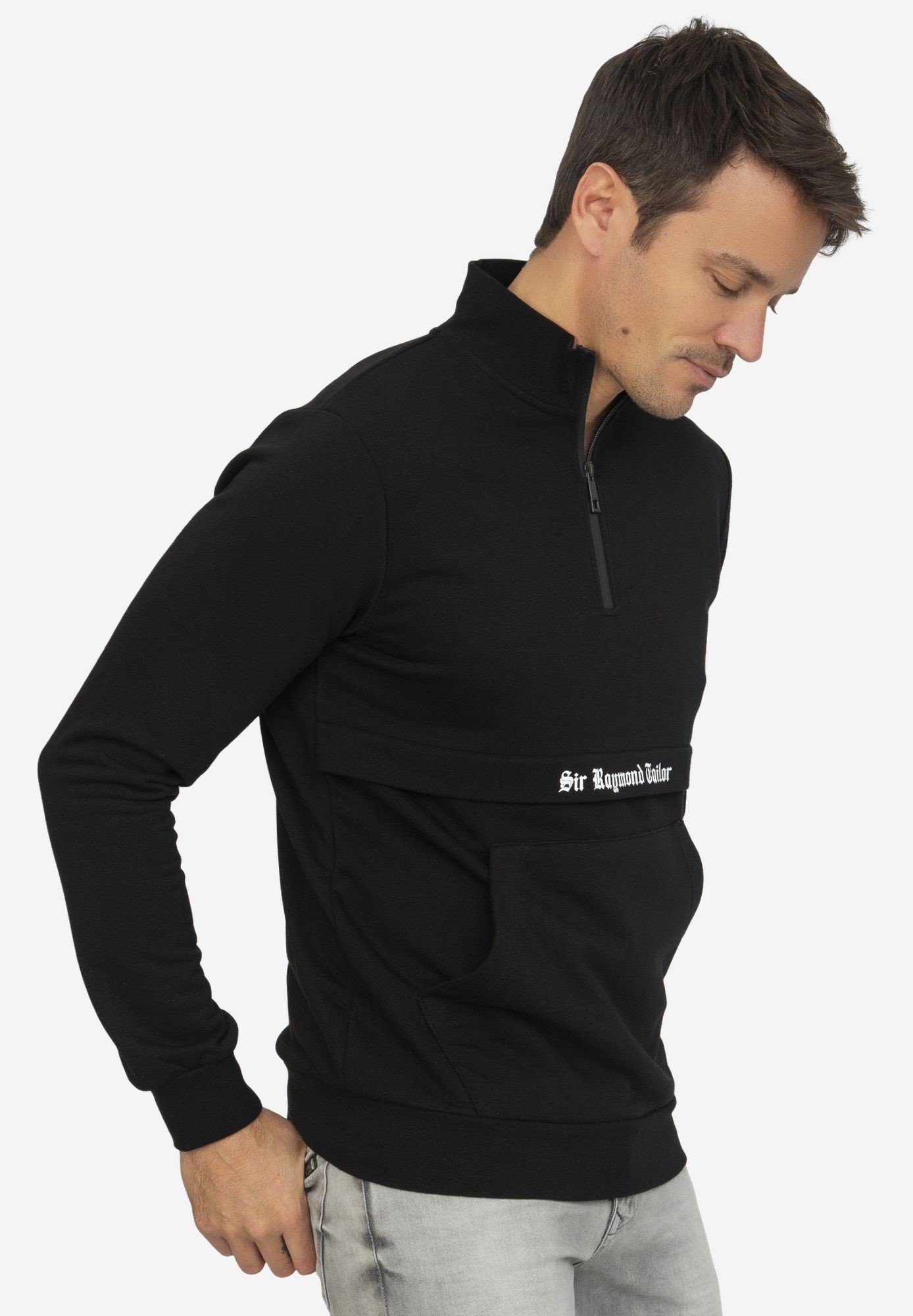 Sir Raymond Tailor Sweatshirt Hanico schwarz-black