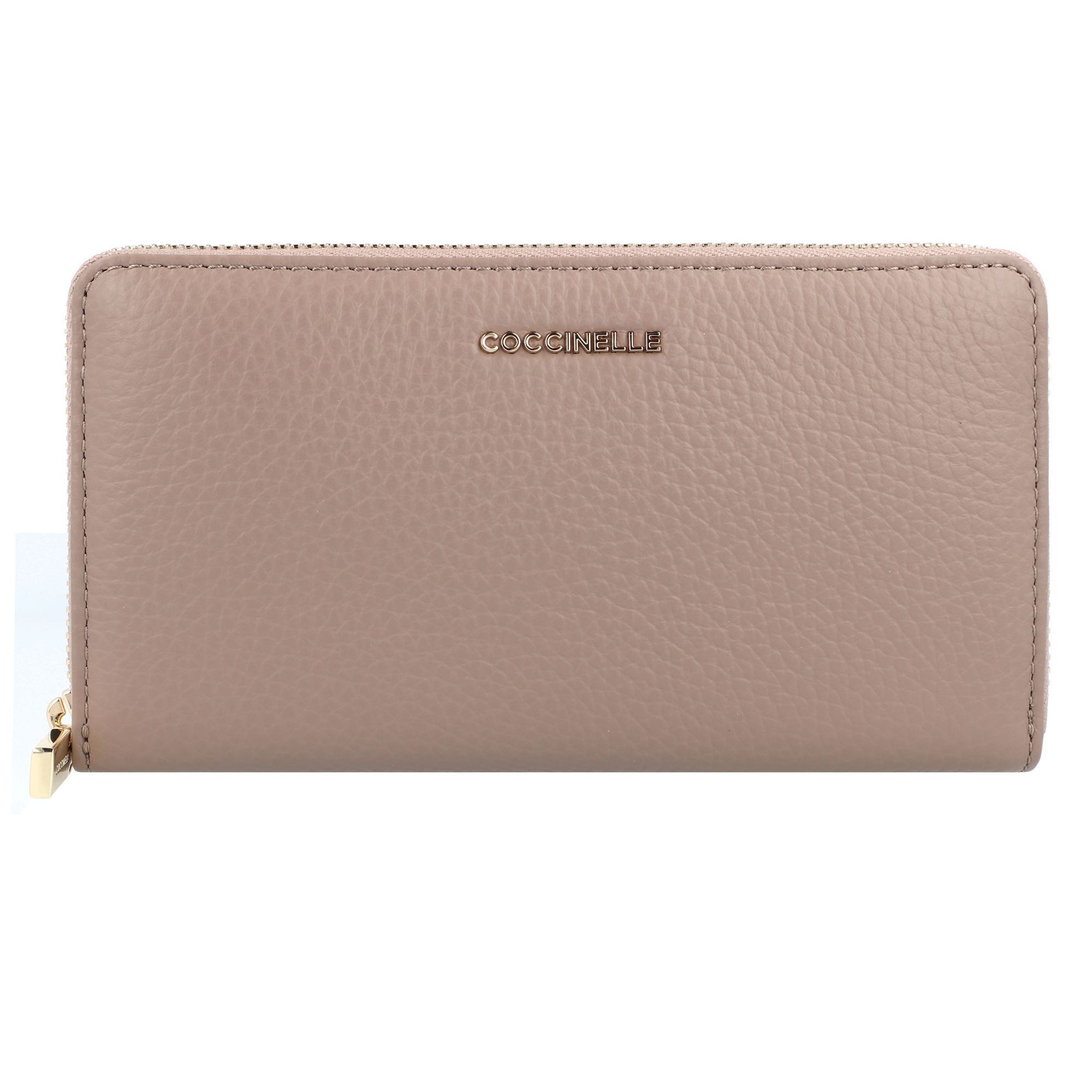 COCCINELLE Geldbörse Metallic Soft, Leder günstig online kaufen