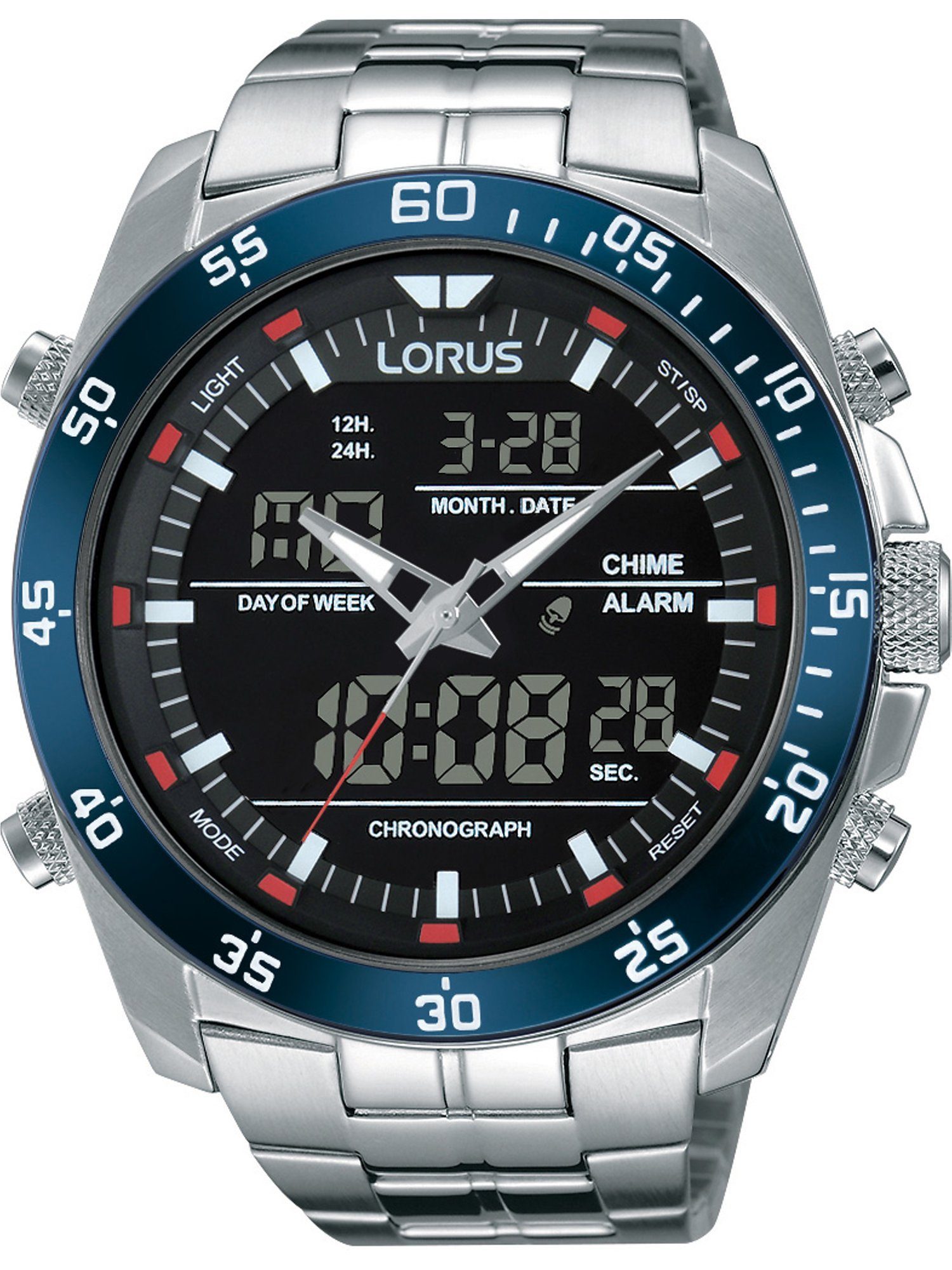 LORUS Chronograph Lorus Herren-Uhren Analog Quarz günstig online kaufen