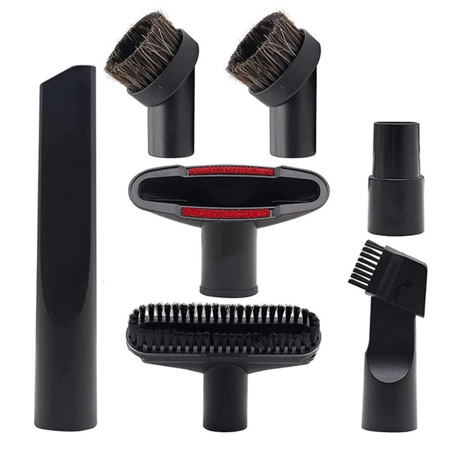 LuxusKollektion Staubsaugerdüsen-Set Staubsauger Aufsatz Set 7tlg Universal 32-35mm