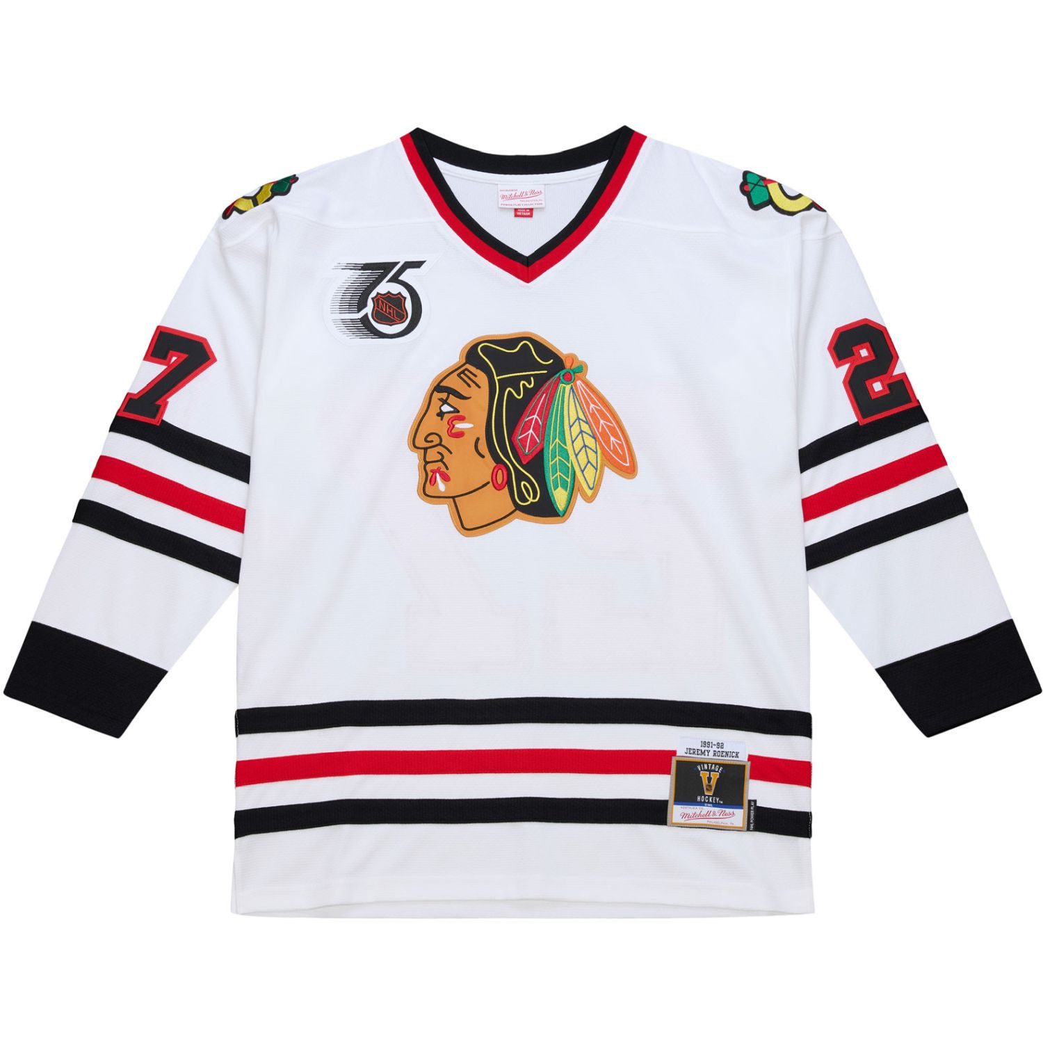 Mitchell & Ness Eishockeytrikot Jeremy Roenick Chicago Blackhawks 1991 Jers günstig online kaufen
