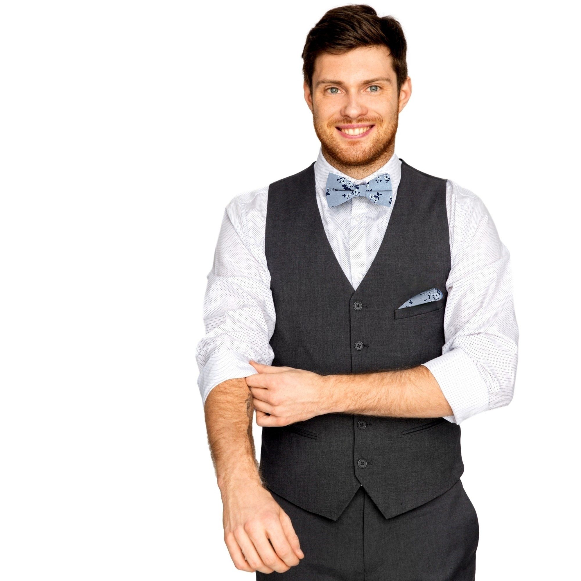 GASSANI Fliege Leinen-Fliege Herren-Schleife Retro Vintage Hochzeit z. Anzu günstig online kaufen