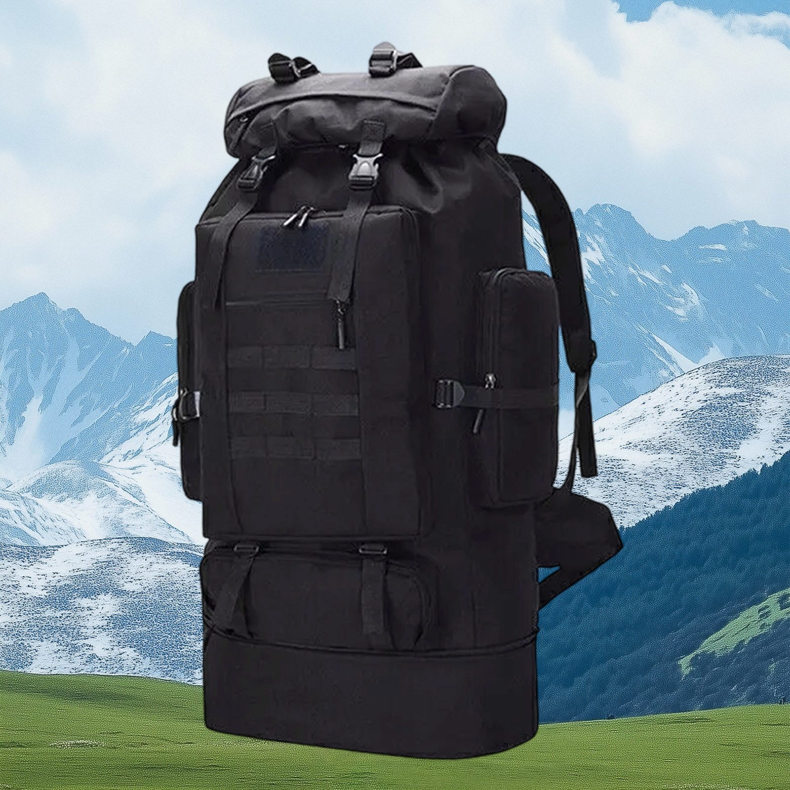 MODFU Wanderrucksack Outdoor Rucksack Trekkingrucksack Reiserucksack Campin günstig online kaufen