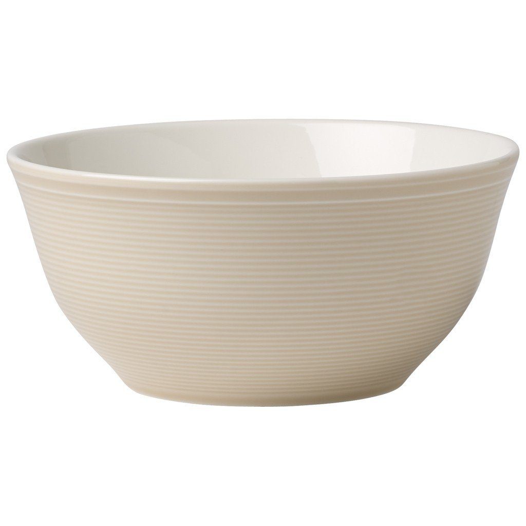 Villeroy & Boch Müslischale Color Loop, Premium Porcelain, sand H:7.3cm D:15.6cm Premium Porcelain