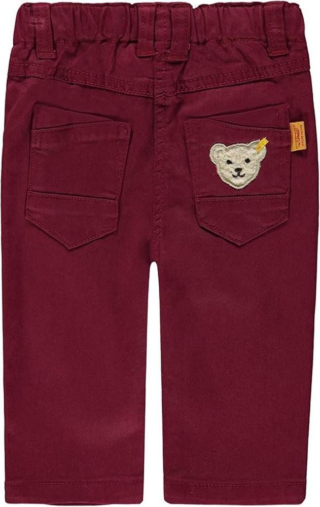 Steiff Chinohose Freizeithose komfortabler Schnitt, Steiff-Details