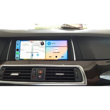 TAFFIO Für BMW F10 F11 CIC System 10.2" Touchscreen Android GPS CarPlay Einbau-Navigationsgerät