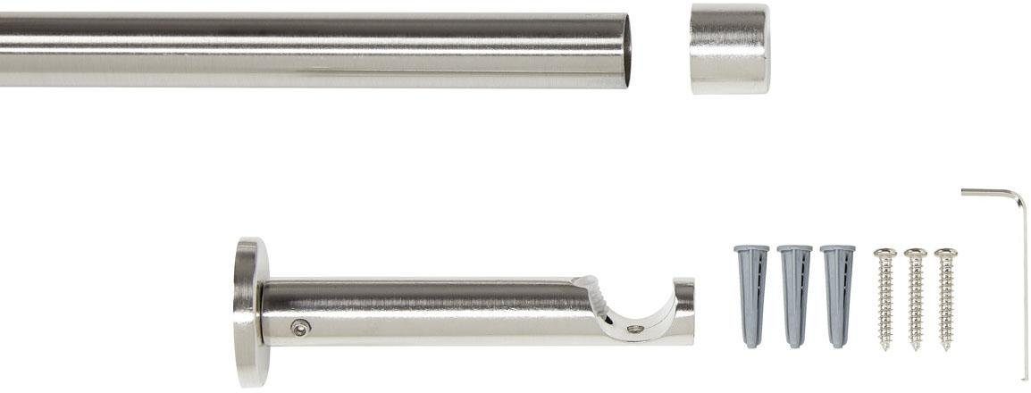 Good Life Vorhangstange Gorra, Ø 20 mm, 1-läufig, Fixmaß, mit Bohren, versc günstig online kaufen