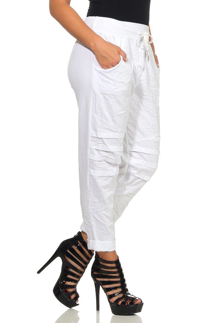 Hose Birker Weiß Chinohose 325 Look Freizeithose Stoffhose Mississhop