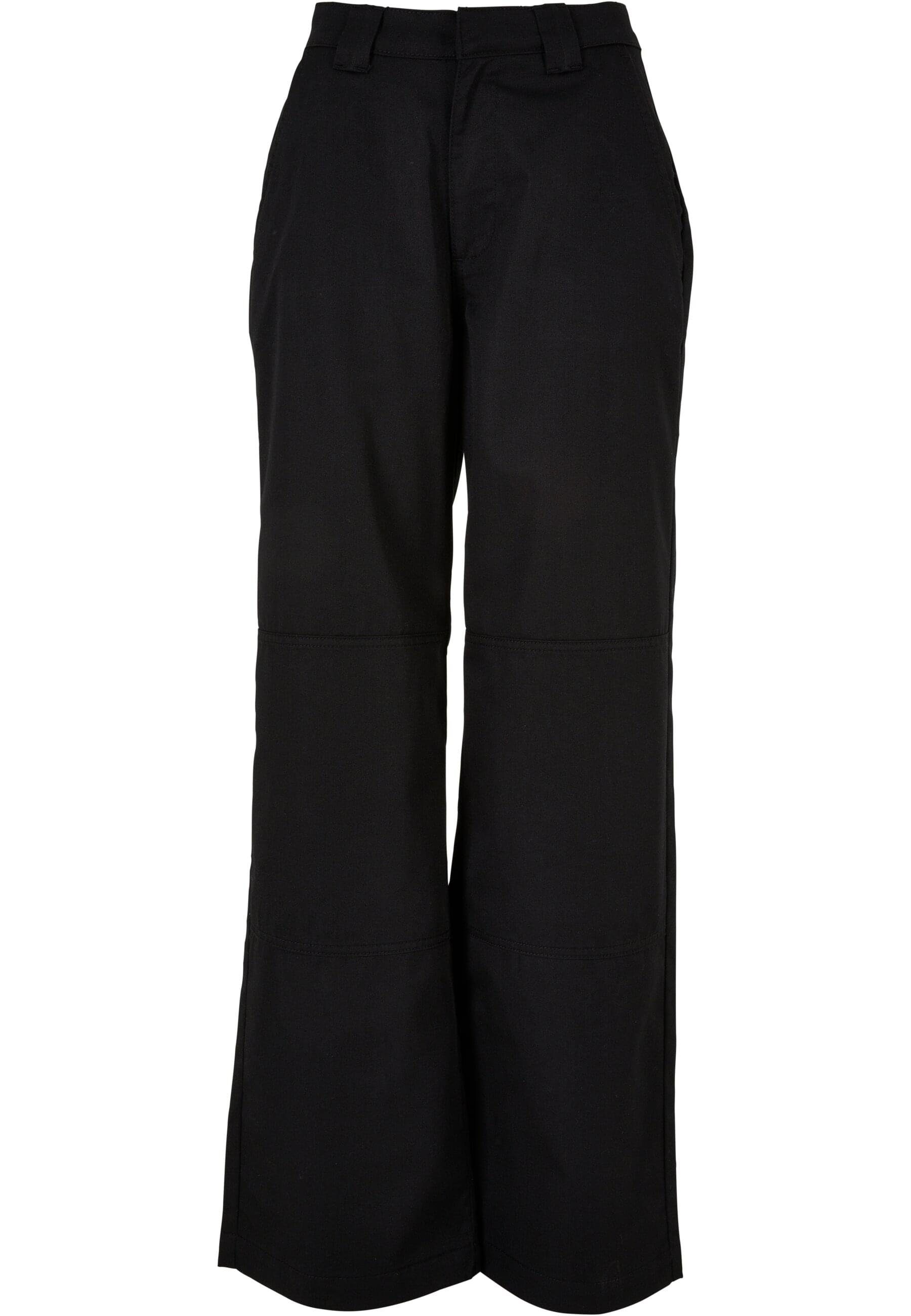 Stoffhose Urban Classics Damen Ladies Straight Leg Workwear Pants