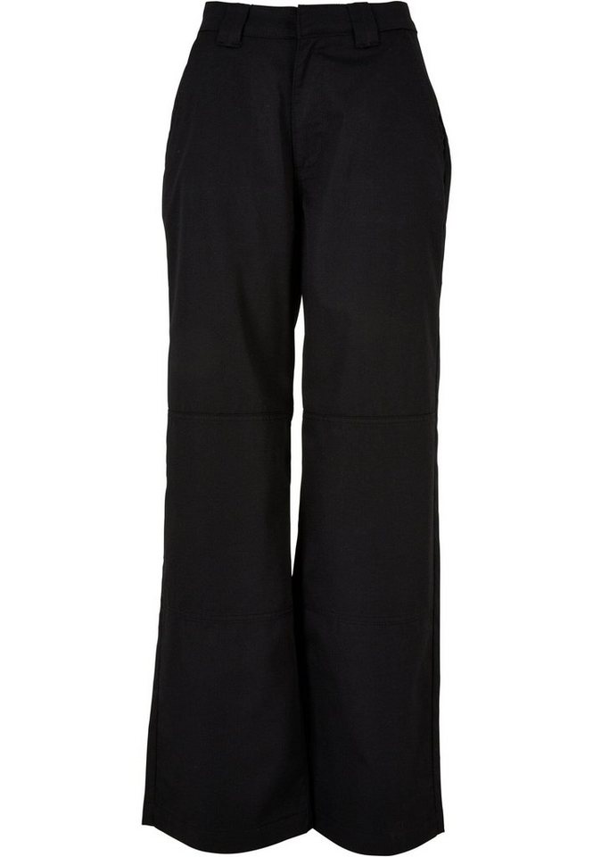 URBAN CLASSICS Jerseyhose Damen Ladies Straight Leg Workwear Pants (1-tlg),  Ob lässig oder formell, diese Hose ist ein must-have