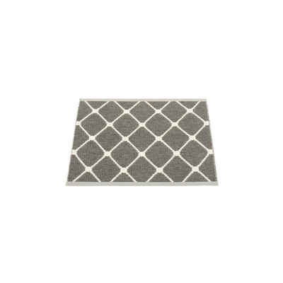 Läufer »REX Teppich; Kunststoffteppich für Indoor & Outdoor; Wendeteppich mit grafischem Muster in Charcoal/Vanille«, pappelina, rechteckig, Höhe 5 mm