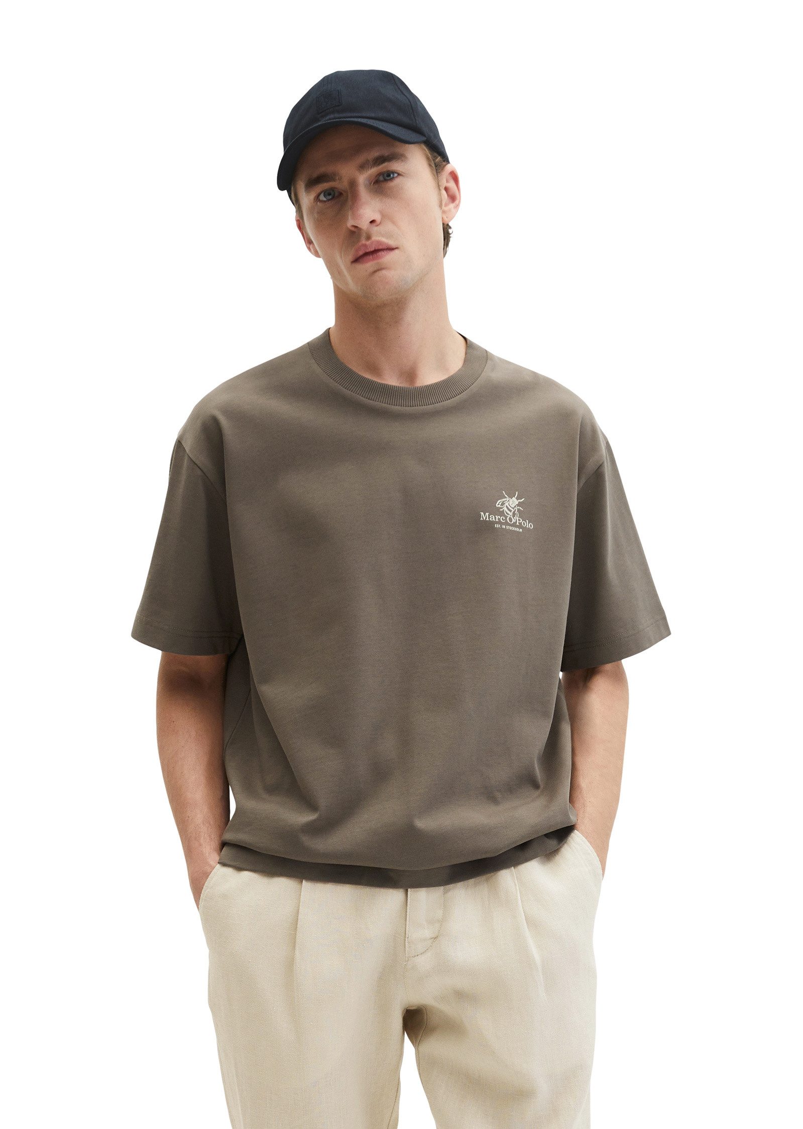 T-Shirt mit Rückenprint