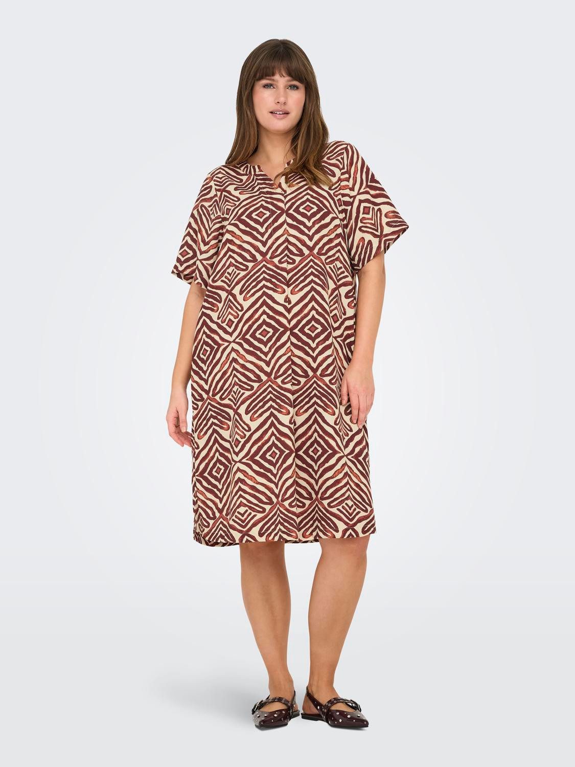 ONLY CARMAKOMA Sommerkleid CARSHILLA 2/4 KNEE günstig online kaufen