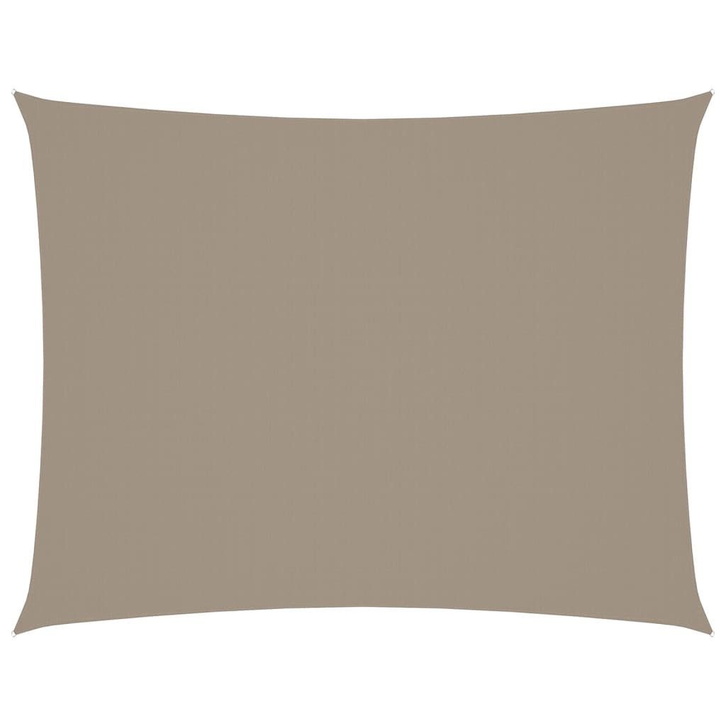 Thumbnail - vidaXL Sonnensegel, Sonnensegel Oxford-Gewebe Rechteckig 6x7 m Taupe