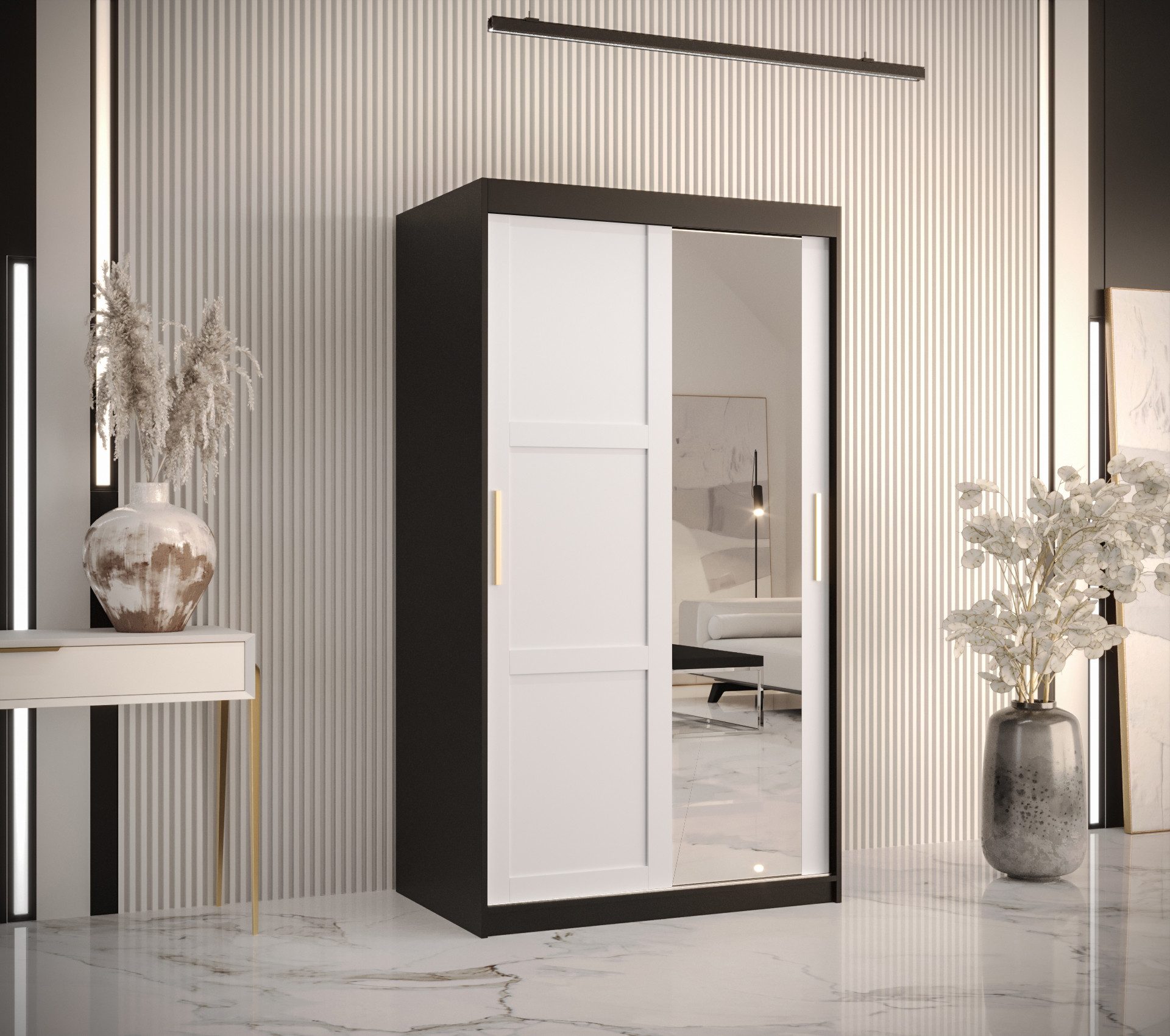 ABIKS MÖBEL Schwebetürenschrank RAMIRO 2 Schlafzimmerschrank günstig online kaufen