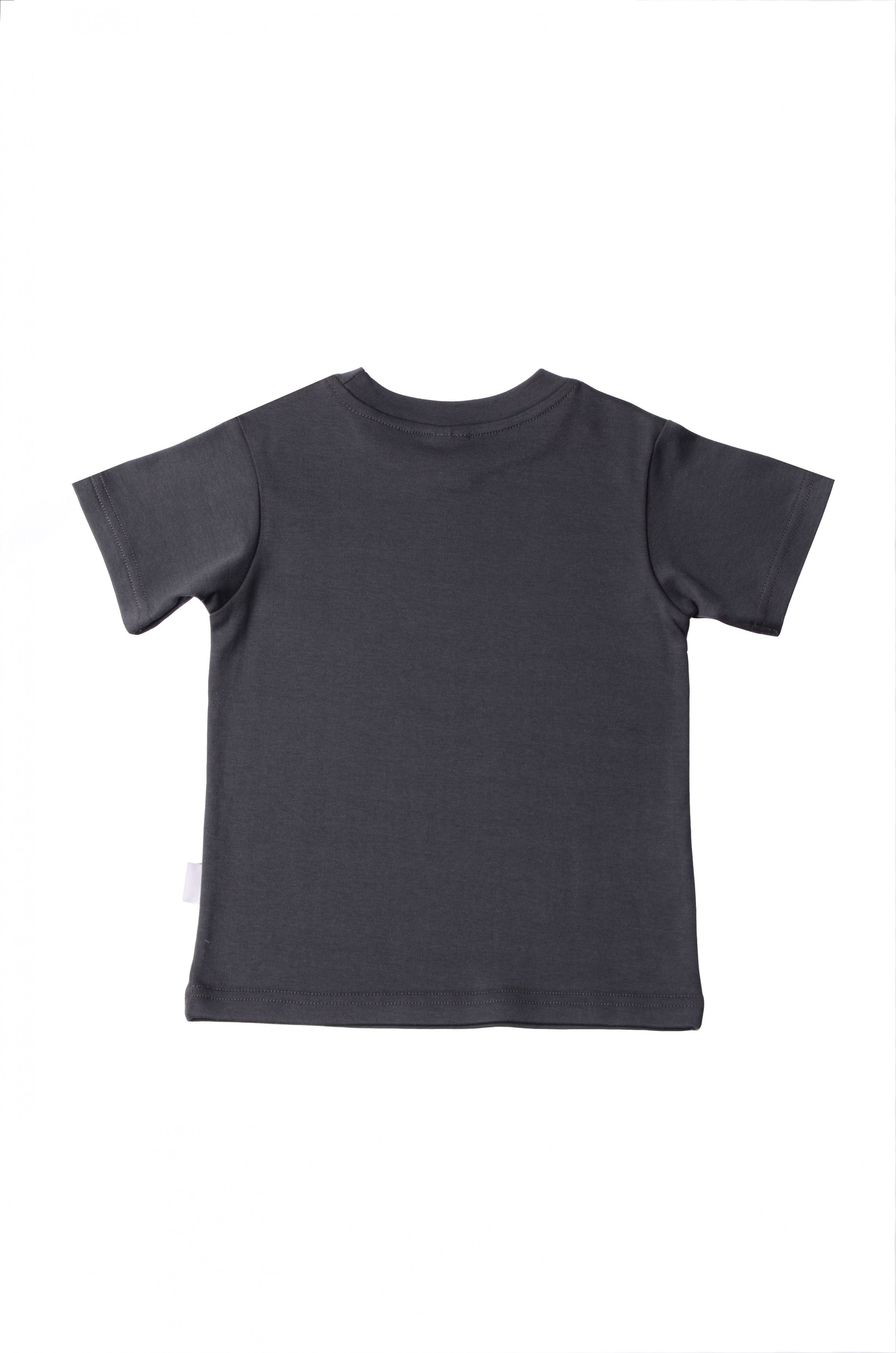 T-Shirt Design Liliput niedlichem in anthrazit
