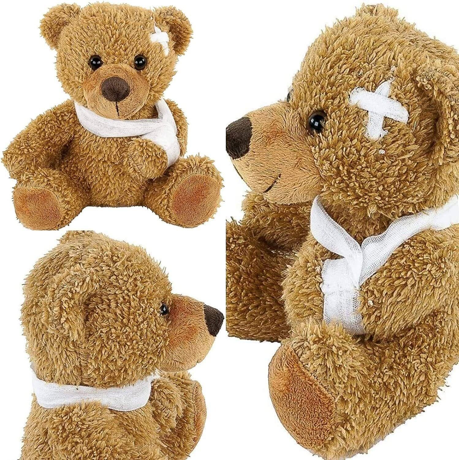 Kuscheltier Euro Souvenirs Kuscheltier Plüsch Bär mit Verband Teddybear