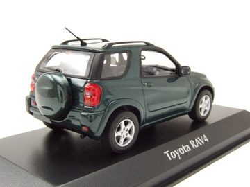 Maxichamps Modellauto Toyota RAV 4 2000 dunkelgrün metallic Modellauto 1:43 Maxichamps, Maßstab 1:43