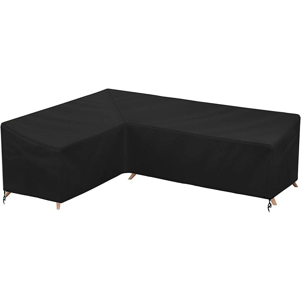 Rosnek Gartenmöbel-Schutzhülle Sofa Schutzhülle,L Form Regenschutz, günstig online kaufen