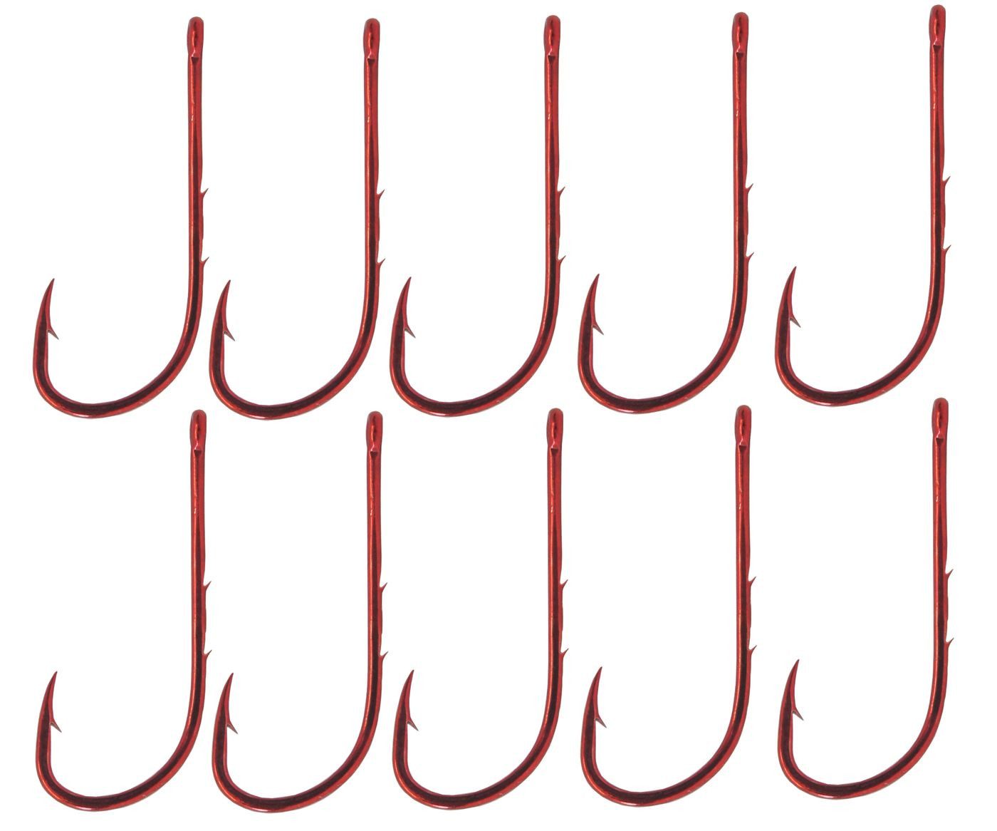 Gamakatsu Wurmhaken Gamakatsu Haken LS-5213 rot - Wurmhaken