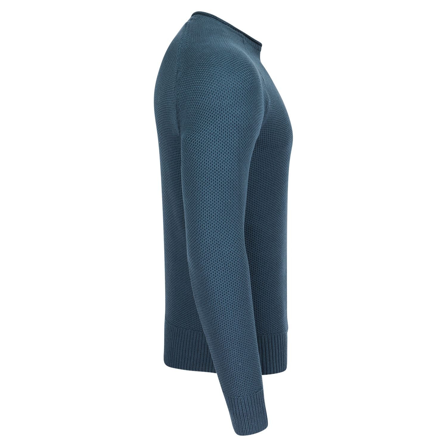 riverso Sweatshirt Herren Rundhals Pullover RIVElias Regular Fit Basic Longsleeve Shirt aus 100% Baumwolle