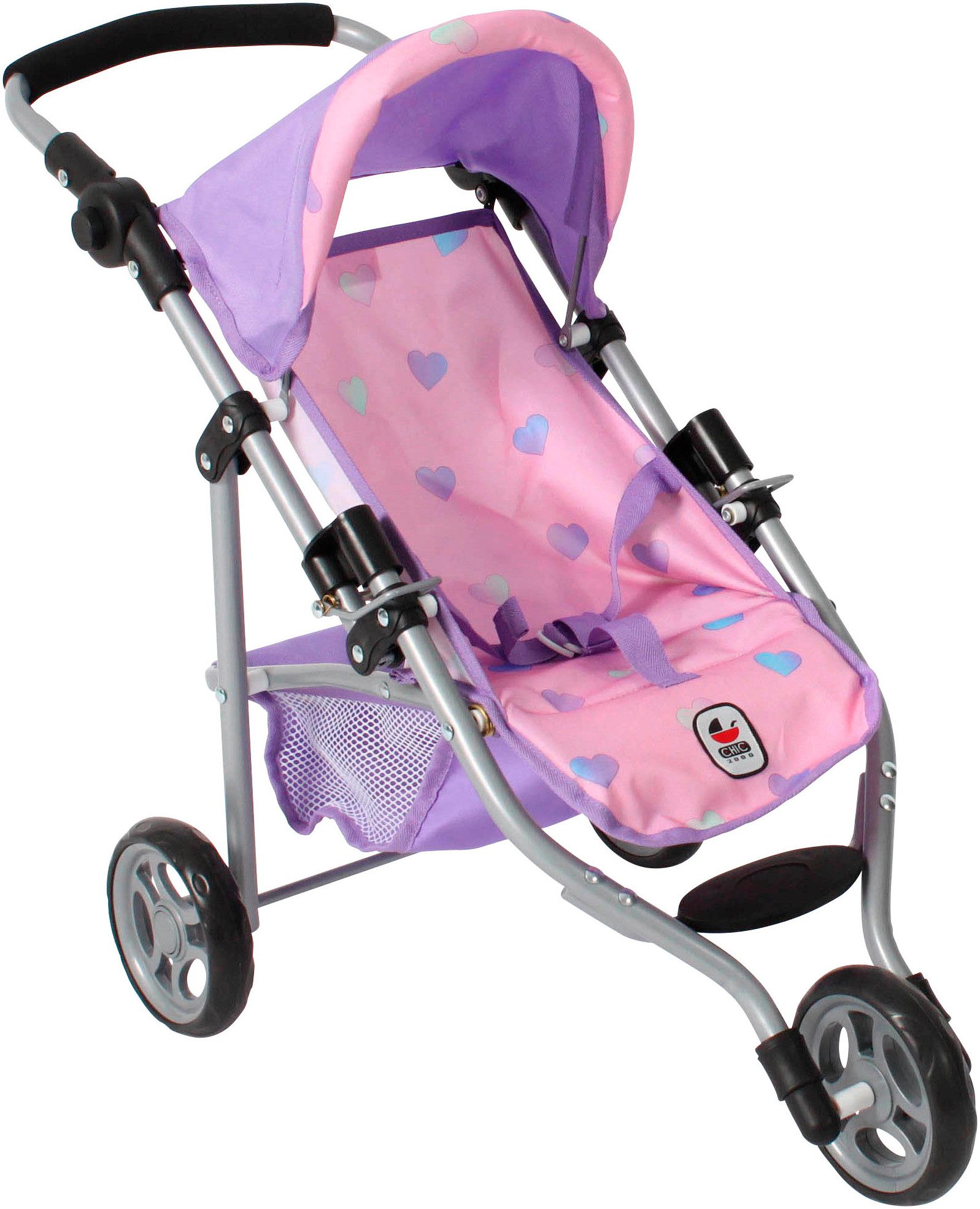 CHIC2000 Puppenbuggy Jogging-Buggy Lola, mit klappbarem Verdeck
