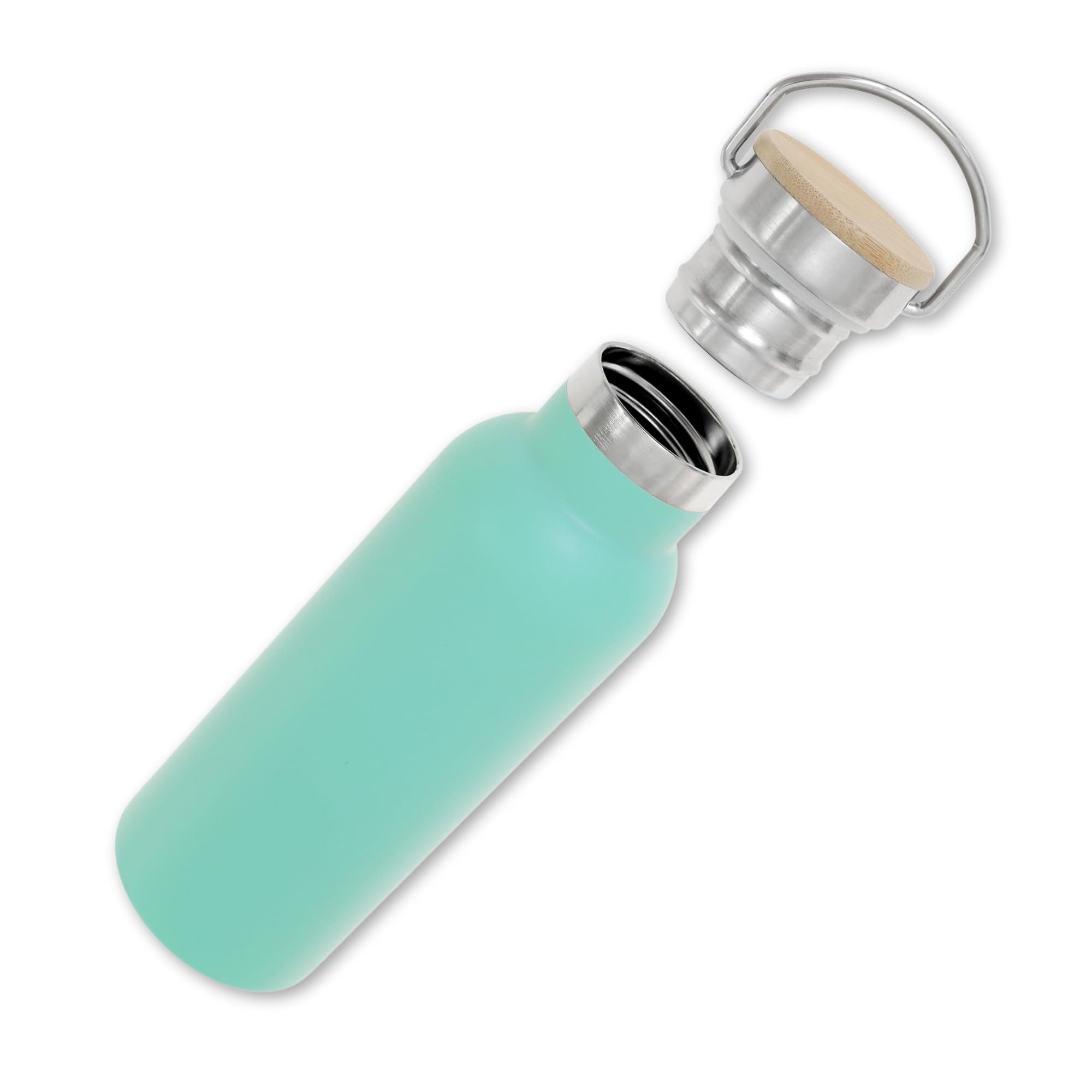 Thermoflasche Edelstahl Trinkflasche Kinder 500 ml Auslaufsicher & Isoliert