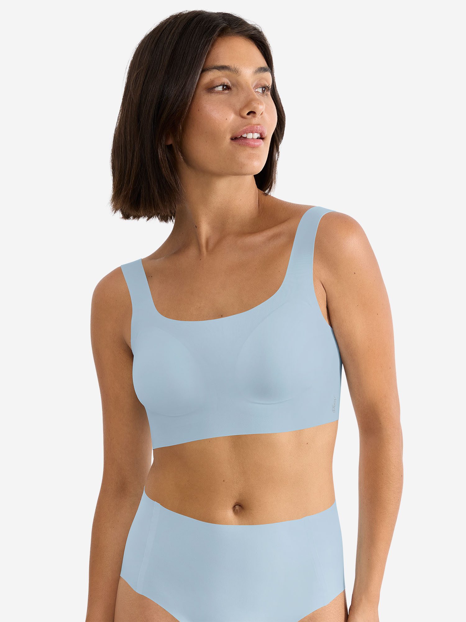 sloggi Bustier Blue ZERO Feel 20 BH, Bustier Top, Bustier‑BH