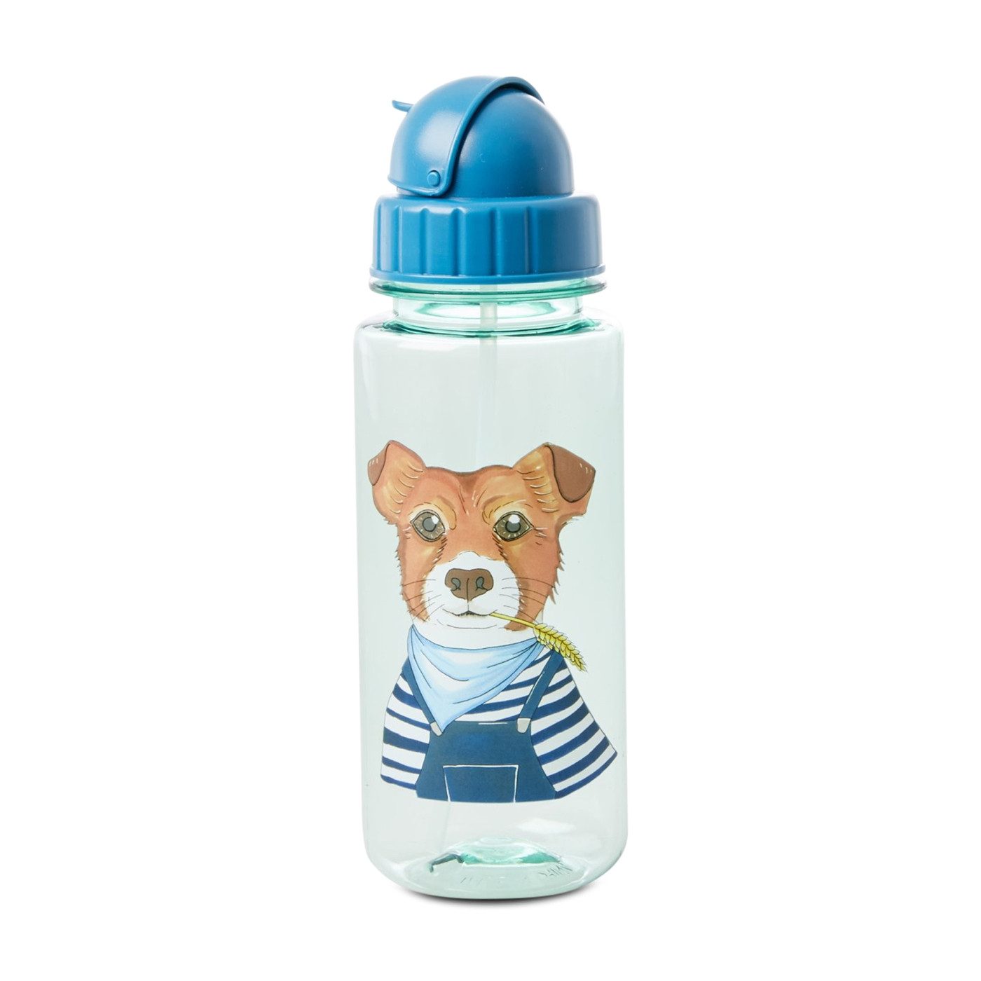 rice Trinkflasche Trinkflasche aus Kunststoff mit Strohhalm von Rice aus Dänemark