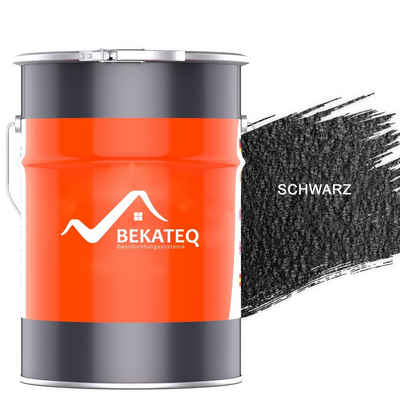 BEKATEQ Metallschutzlack LS-590, Hammerschlaglack glänzend, Rostschutz, Hammerschlagfarbe aussen innen