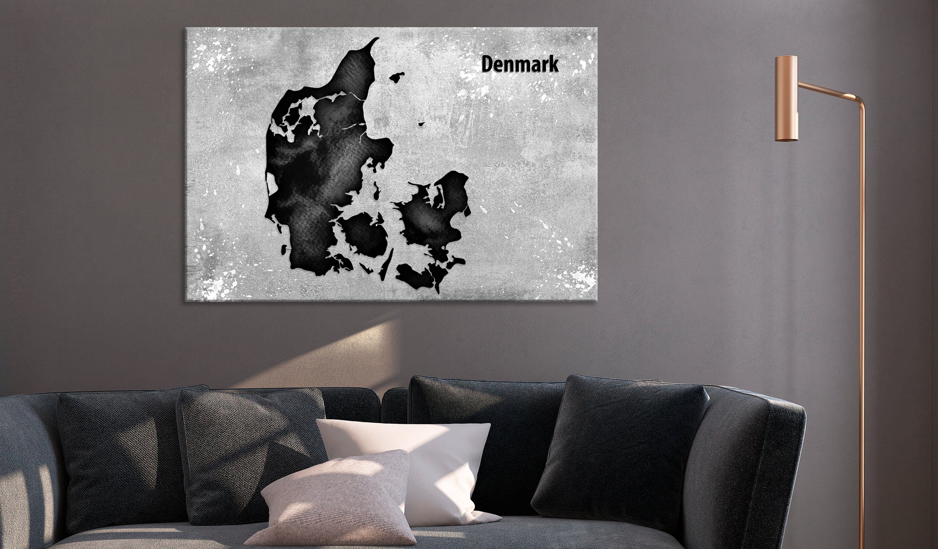 Artgeist Pinnwand Scandinavian Beauty [Cork Map]