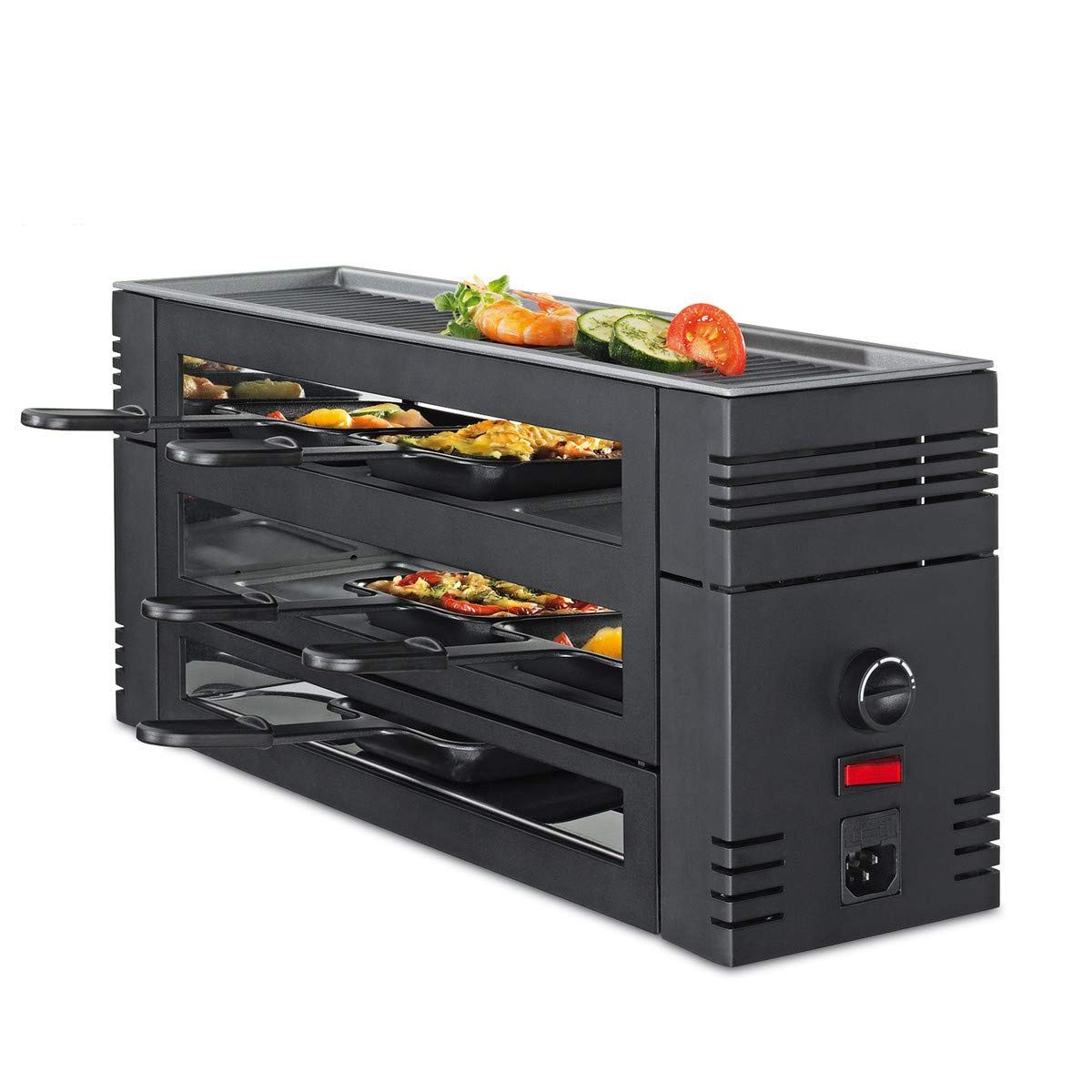 Spring Raclette, 6 Raclettepfännchen