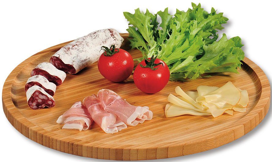 KESPER® Pizzateller Teller zum Servieren, mit erhöhtem Rand, Ø 32 cm