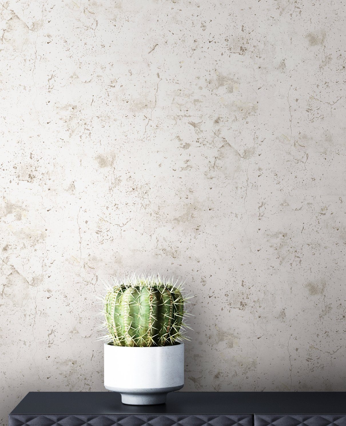 Newroom Vliestapete, Grau Tapete Beton Modern günstig online kaufen