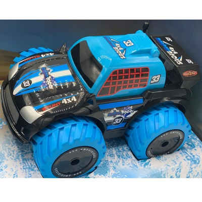 Gear2Play RC-Auto »Gear2Play 2-in-1 Ferngesteuertes Spielzeugauto Aqua Racer Blau«