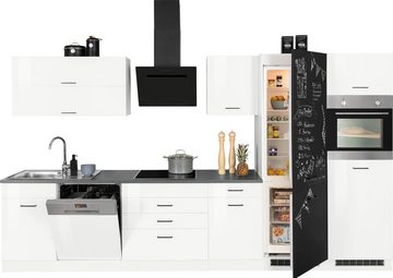 HELD MÖBEL Küchenzeile Trier, mit E-Geräten, Breite 360 cm