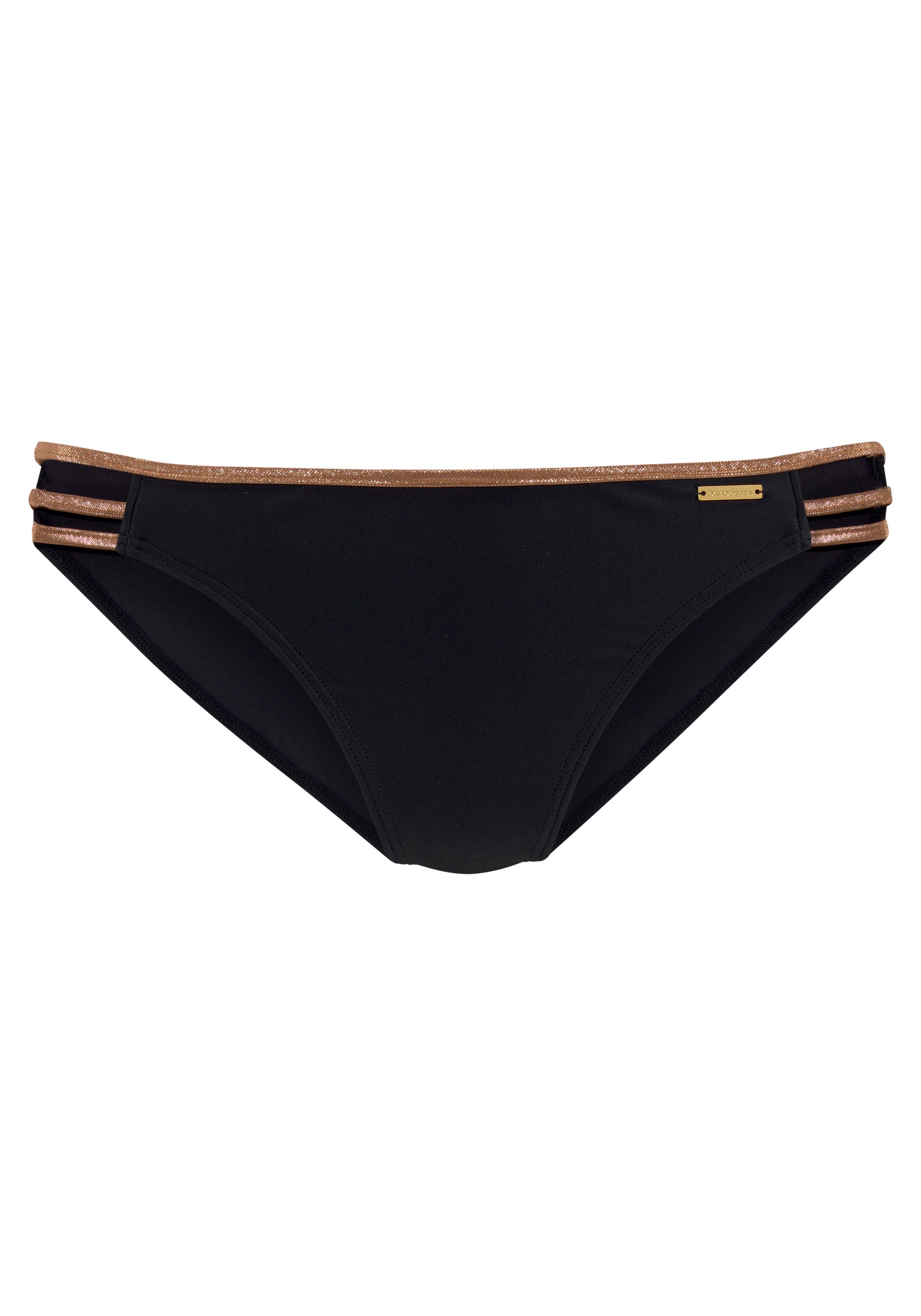 Bruno Banani Bikini-Hose Milano mit kupferfarbenen Details