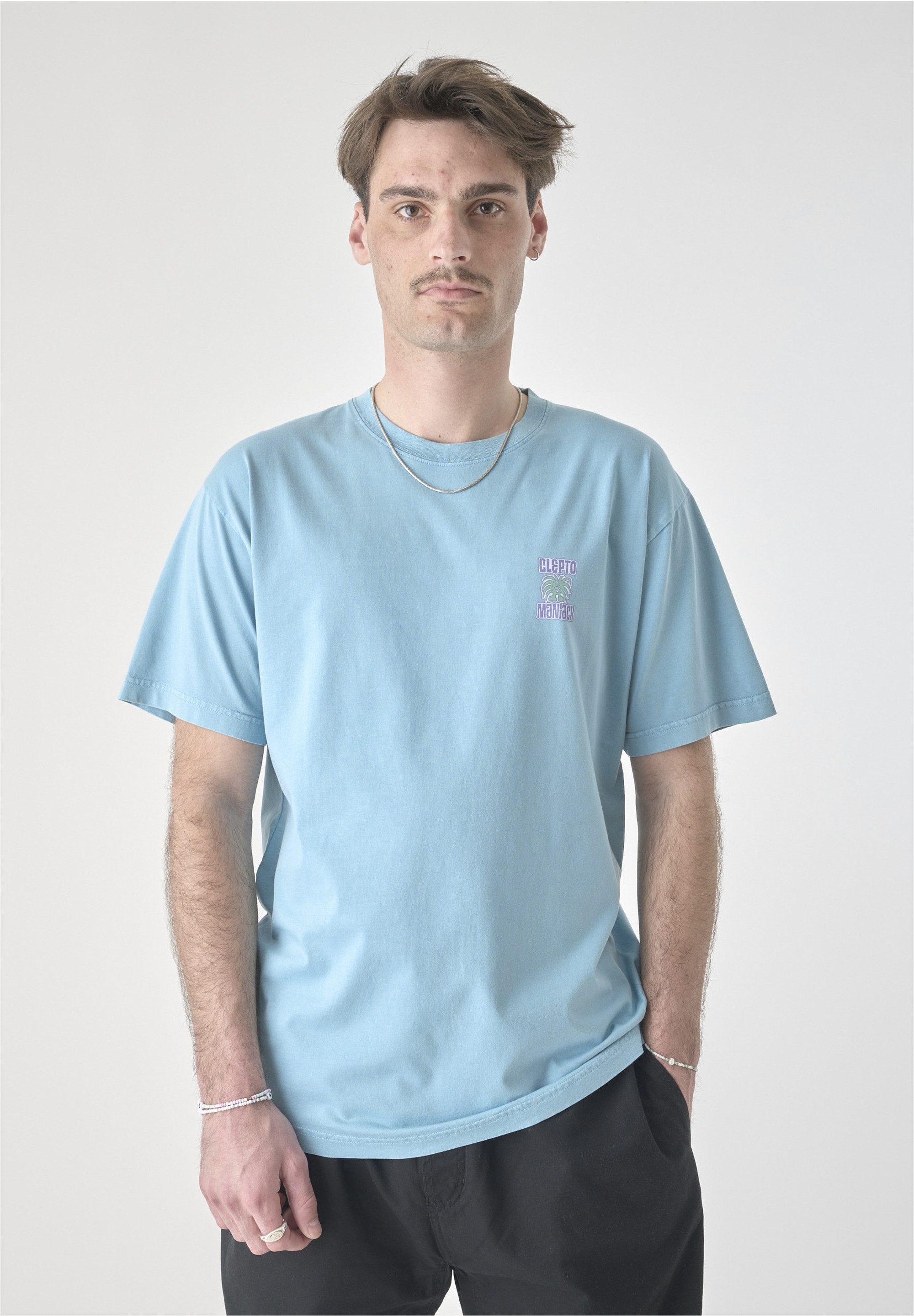 Cleptomanicx T-Shirt Maniacx mit lockerem Schnitt