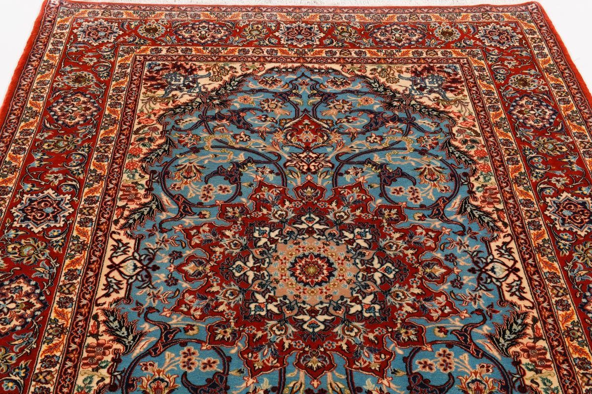 Orientteppich Isfahan 145x225 Trading, Orientteppich Perserteppich, Höhe: rechteckig, 8 Nain / Handgeknüpfter mm