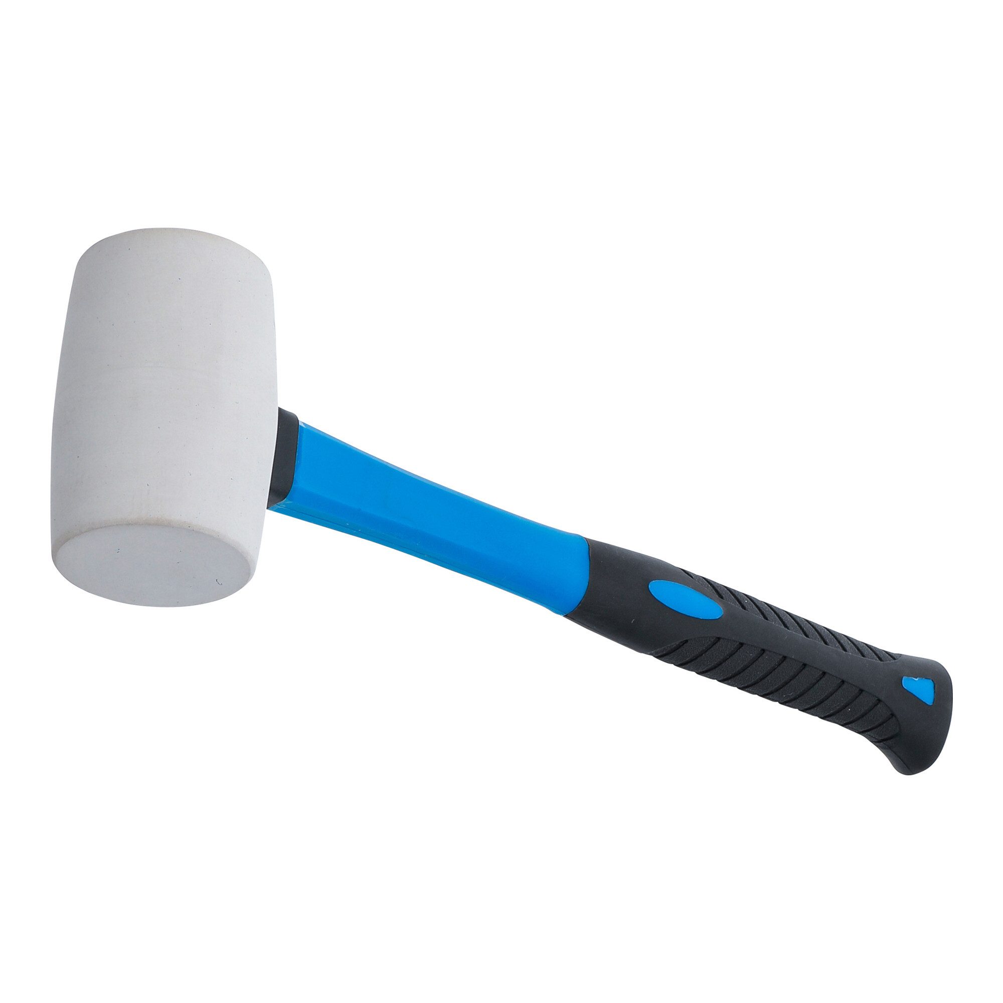 BGS technic Gummihammer BGS Gummihammer weißer Kopf Ø 48 mm 250 g