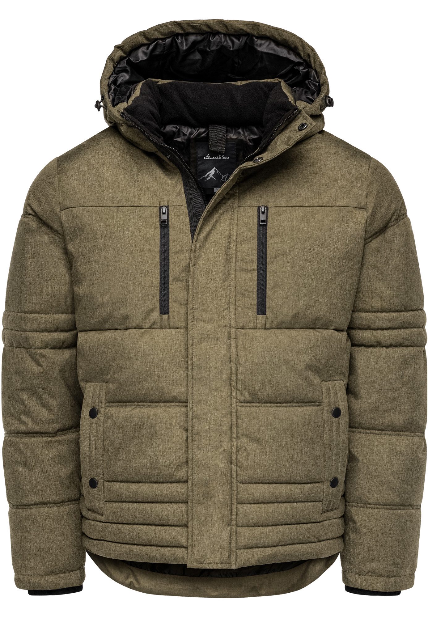 Amaci&Sons Winterjacke COYOTE Winterjacke Herren Gefütterte Dicke Winter Ja günstig online kaufen
