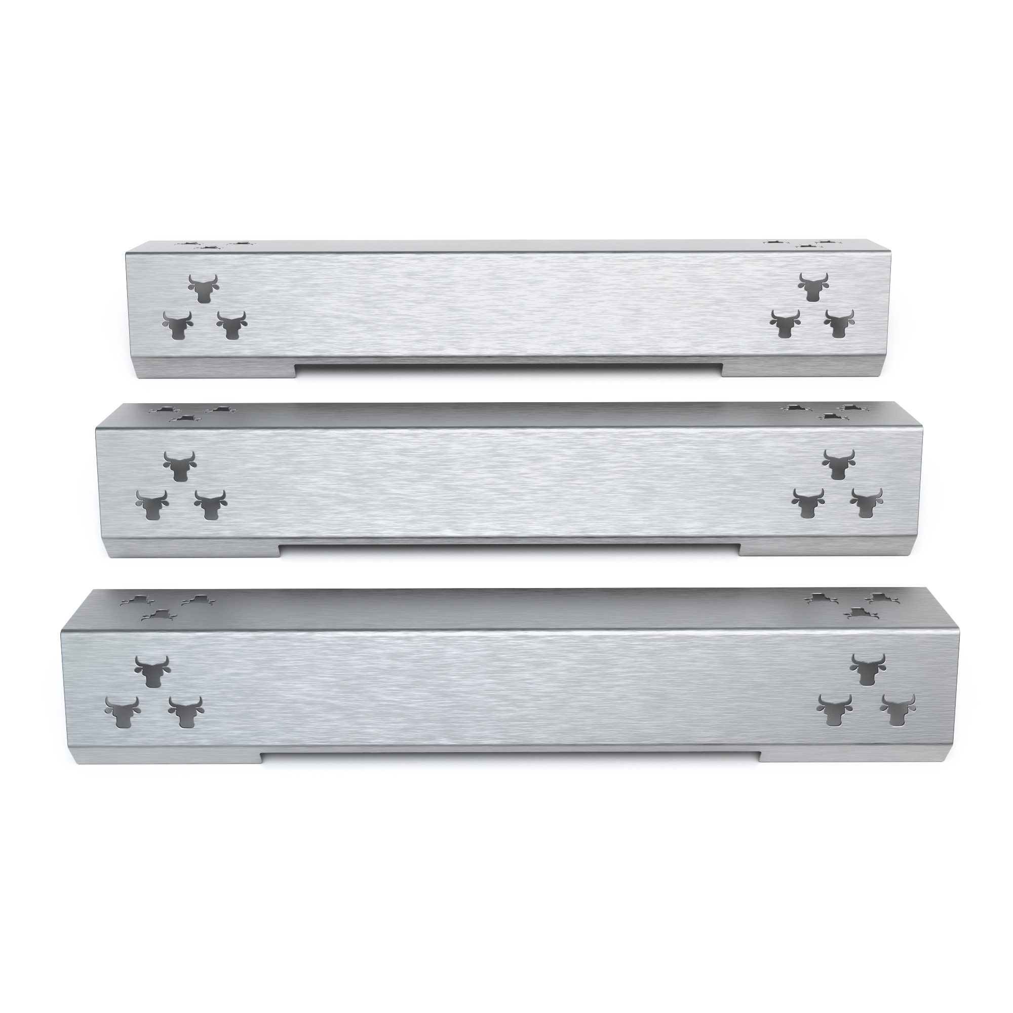 tuning-art Grillerweiterung GA04 Brennerabdeckung V2A für Burnhard Fred Basic & Big Fred Deluxe