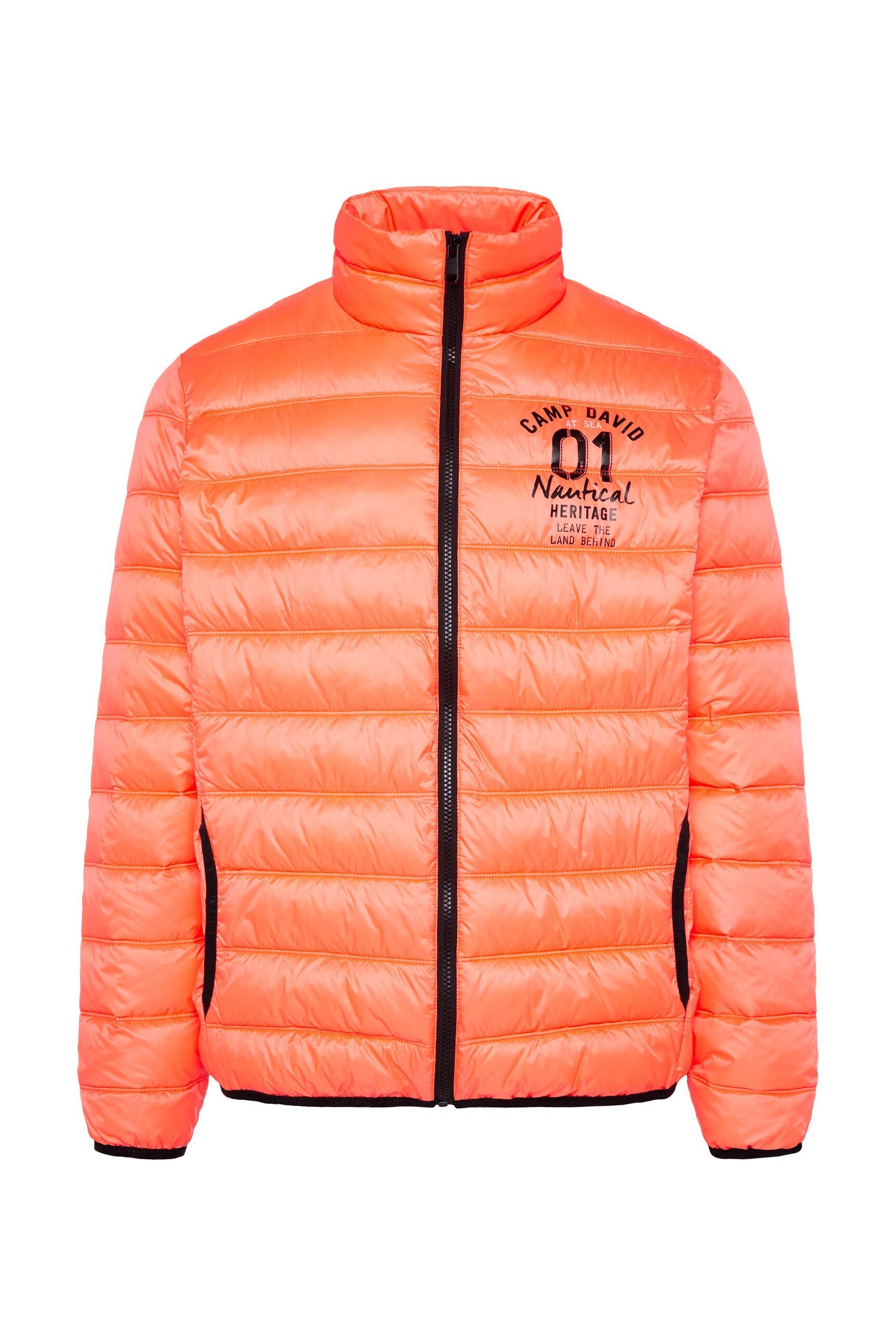 CAMP DAVID Outdoorjacke mit elastischem Saumabschluss günstig online kaufen