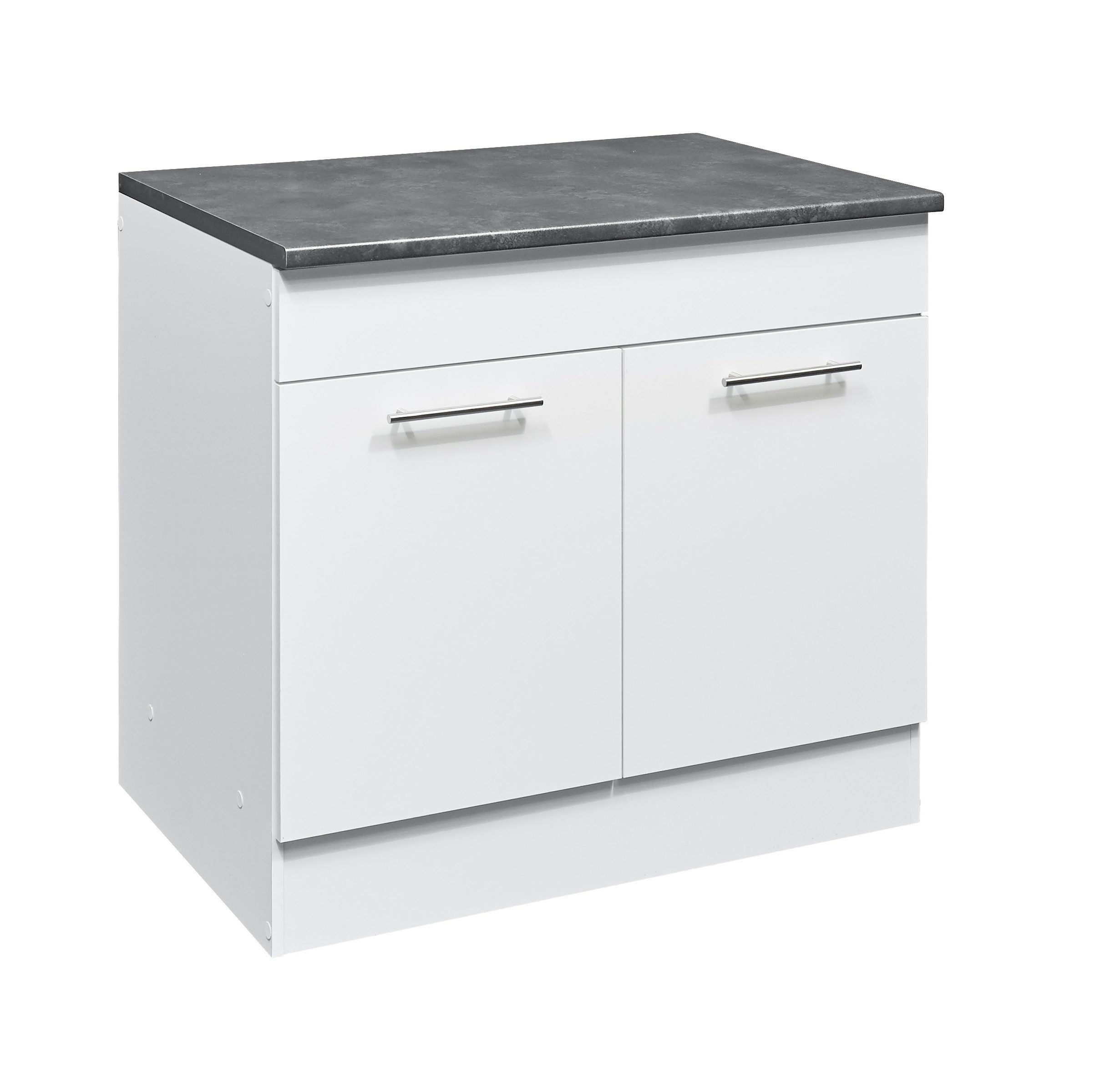 PREISBRECHER Spülenunterschrank Eddy 100 x 90 x 60 cm (B/H/T)
