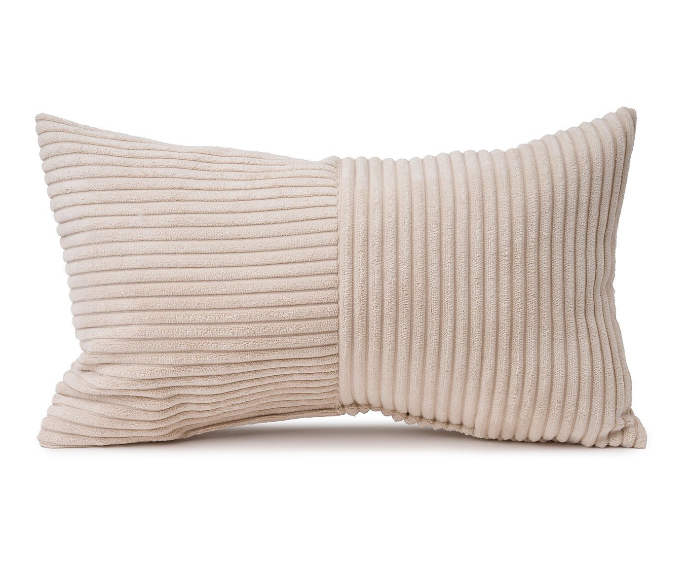 Gözze Zierkissen GÖZZE Kissen ANAFI creme BHT 50x8x30 cm beige Dekokissen