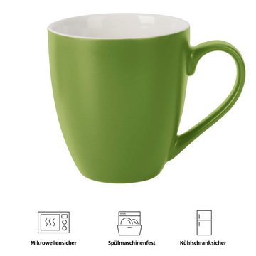 MiaMio Tasse Kaffeetassen Set Le Papillon Kollektion (Außen Farbig)